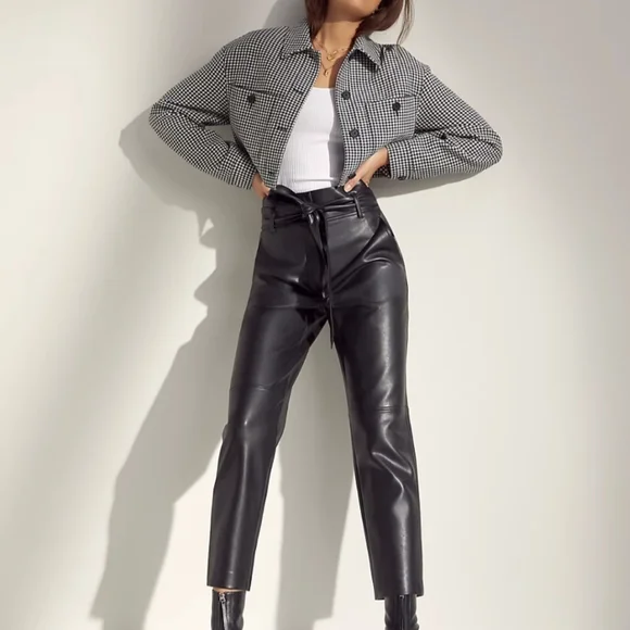 Wilfred faux leather pants - Picture 1 of 5